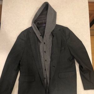 Blazer with built in Hoodie